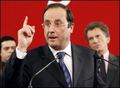 Hollande doigt pointé