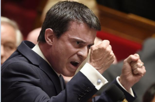 Valls en colère