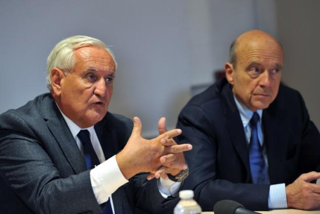 Jean-Pierre Raffarin et Alain Juppé