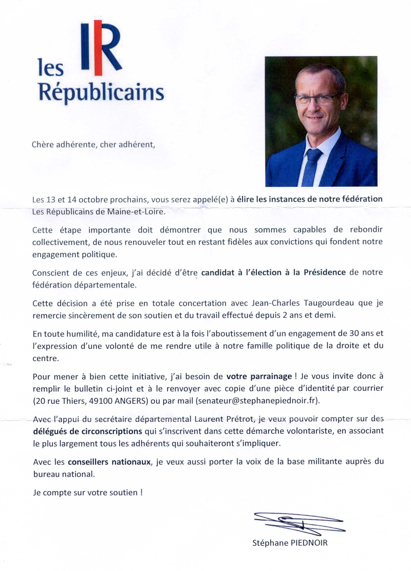 Candidature Stéphane001