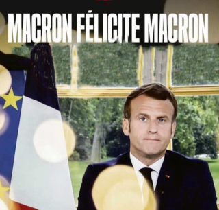 Macron félicite  Macron_InPixio