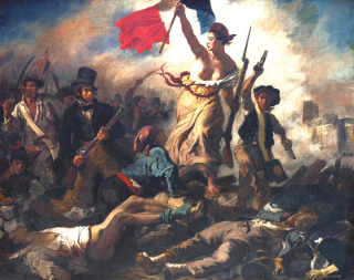 La liberté guidant le  peuple bis