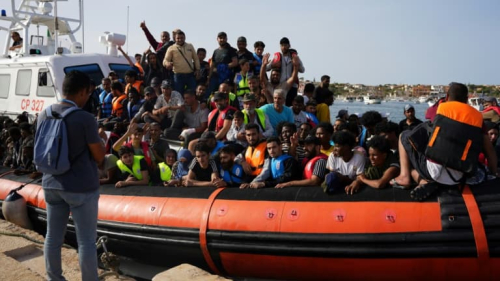 Migrants Lampedusa